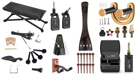 Accesorios Musicales en Negro