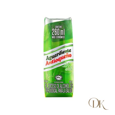 Aguardiente Antioqueño Caja Verde