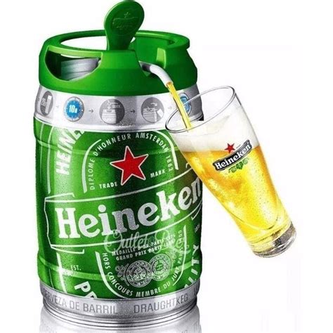 Barril de Cerveza Heineken de 5 Litros