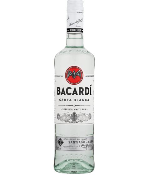 Botella de Bacardi Carta Blanca