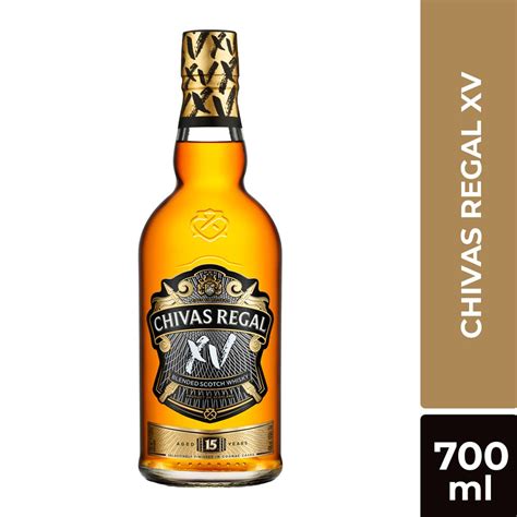 Botella de Chivas XV