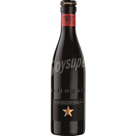 Botella de Estrella Damm Inedit
