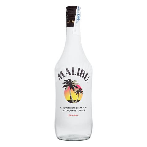 Botella de Malibu