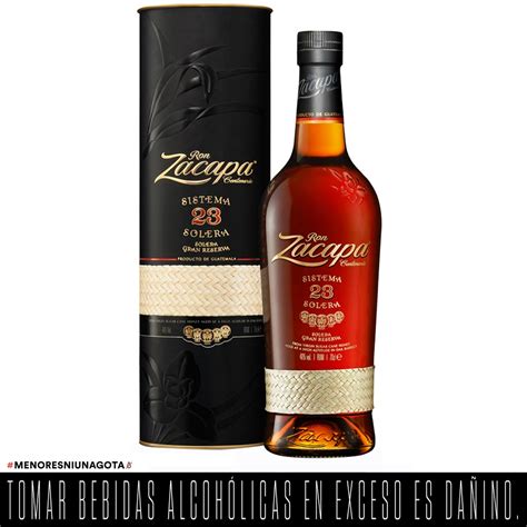 Botella de Ron Zacapa