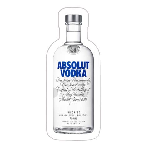 Botella de Vodka