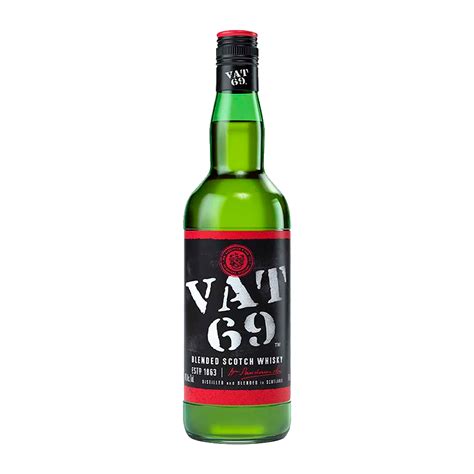 Botella de Whisky VAT 69