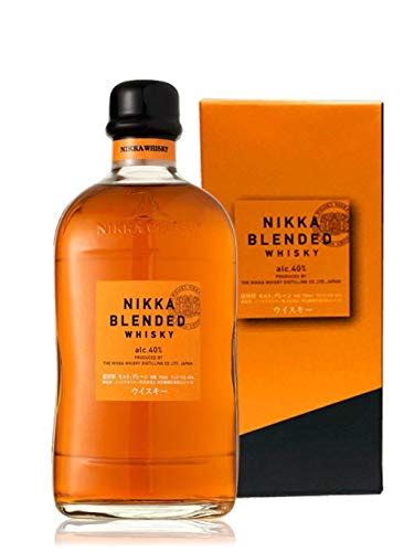 Botella de whisky japonés Nikka