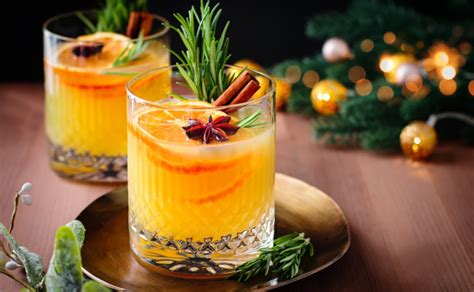 Cóctel de sidra y naranja