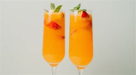 Cócteles con vino espumoso