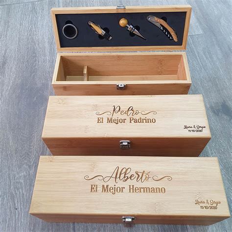 Caja de Vino Personalizada
