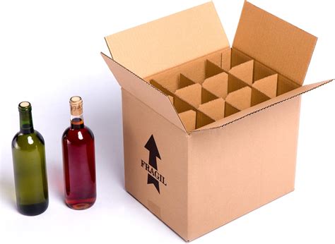 Caja de vino de carton
