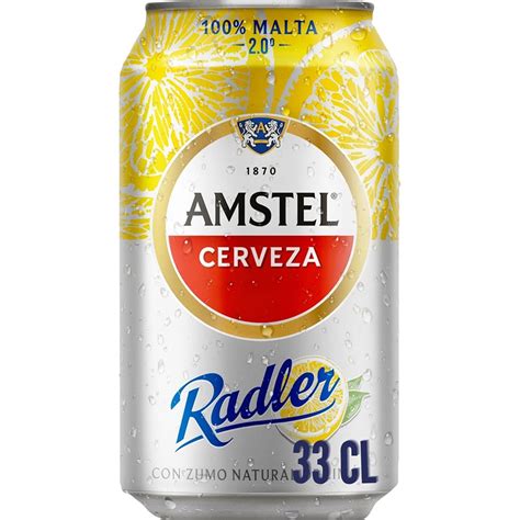 Cerveza Amstel Radler con Limón
