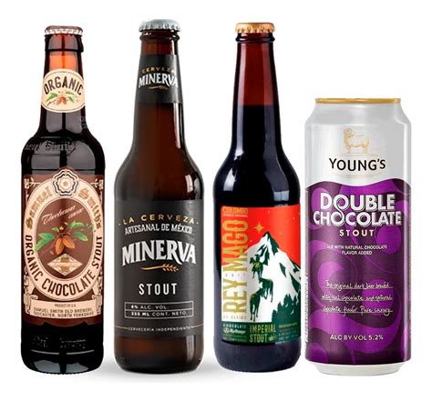 Cerveza Stout con postre de chocolate