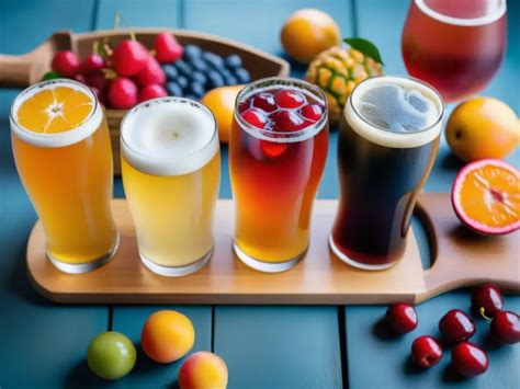 Cervezas con sabores frutales