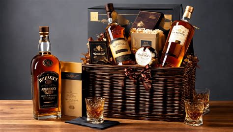 Cesta Primaveral con Whisky