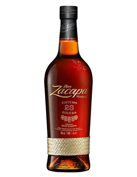 Comparación de rones Zacapa