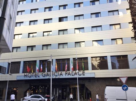 Fachada del Hotel Galicia Palace en Pontevedra