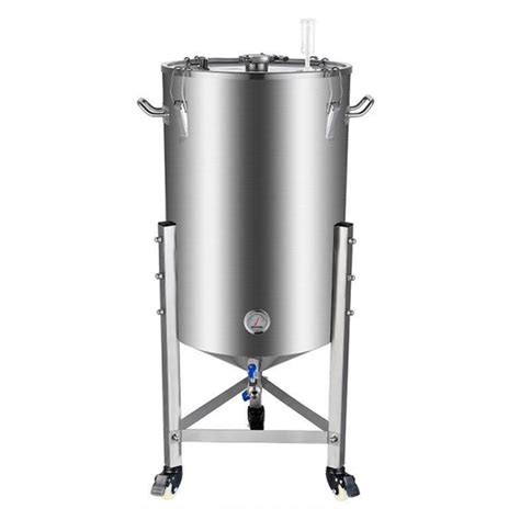 Fermentador cónico de acero inoxidable