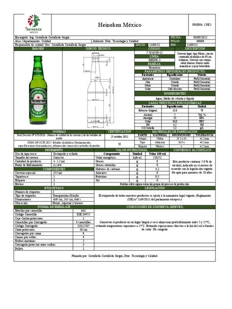 Heineken 0.0 Ingredientes