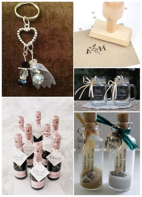 Ideas creativas para recuerdos de boda