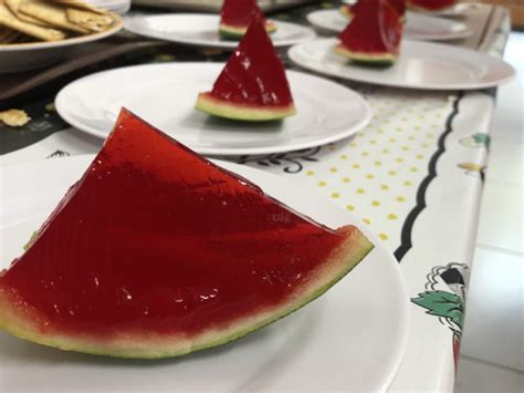 Jelly Shots de Sandía