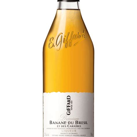 Licor Premium de Banana Giffard