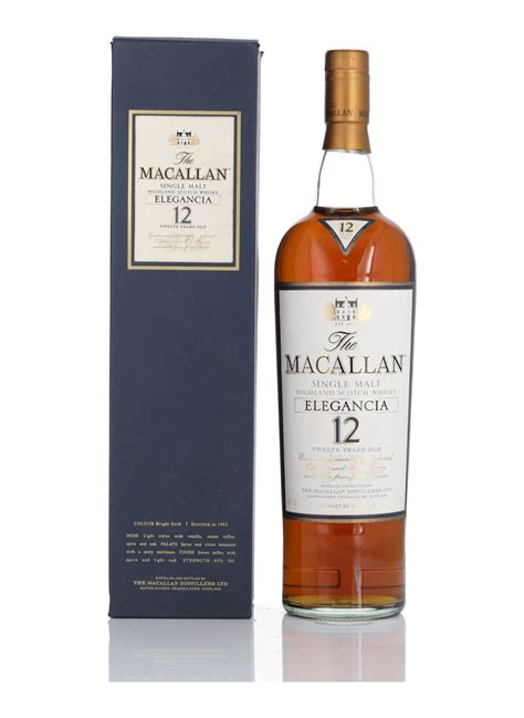 Macallan Elegancia 12 Años