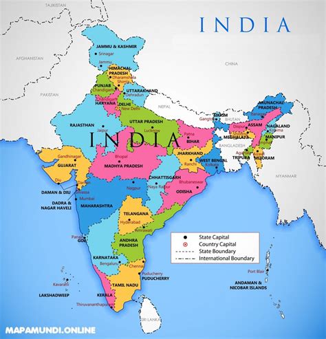 Mapa de India