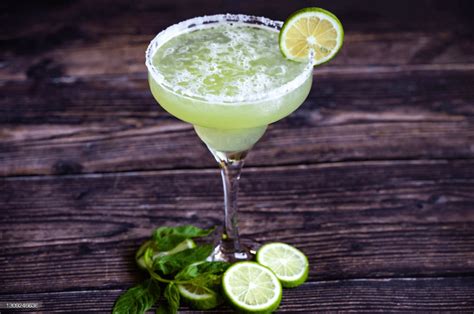 Margarita con tequila y limón