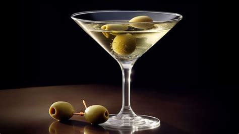 Martini con aceitunas