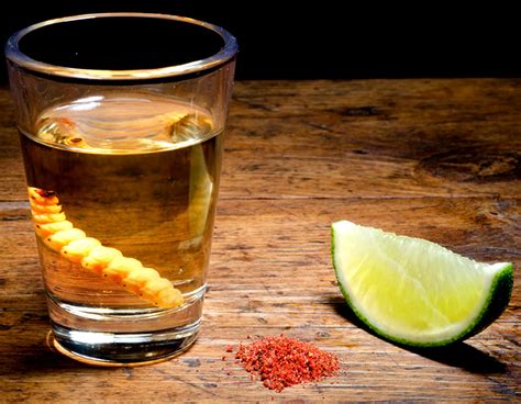 Mezcal con Gusano