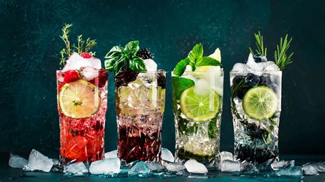 Mocktails sin alcohol