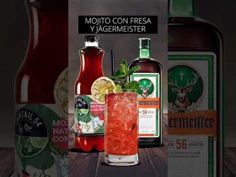 Mojito de Fresa con Jägermeister