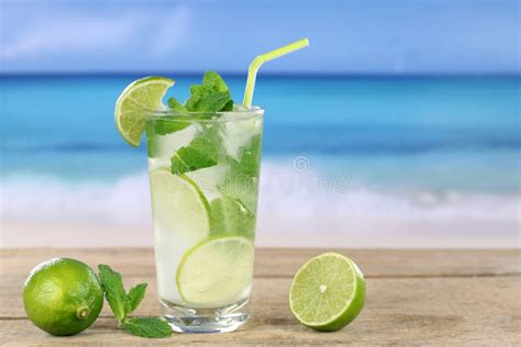 Mojito en la playa