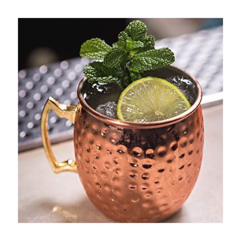 Moscow Mule en taza de cobre