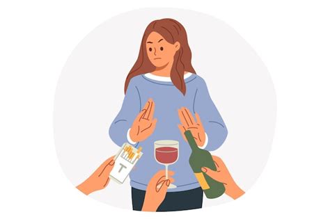 Mujer pensando en dejar de beber alcohol