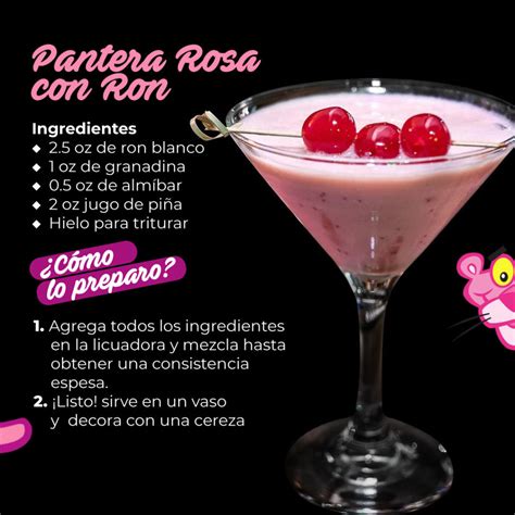 Pantera Rosa Cóctel