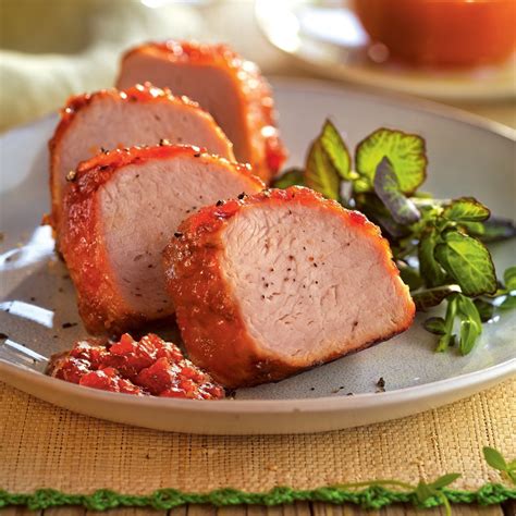 Plato de Lomo al Vermut