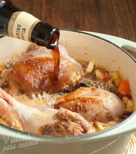 Pollo a la Cerveza Negra