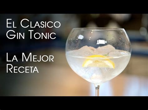 Preparación de Gin Tonic