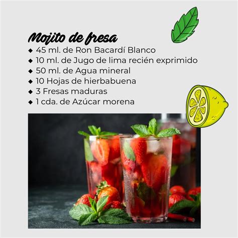 Preparación de un mojito