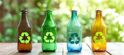 Reciclaje de botellas de vidrio