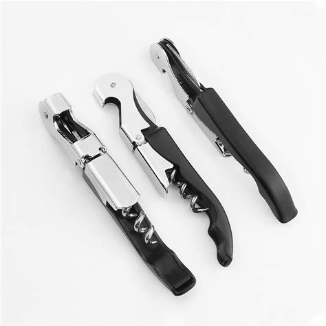 Sacacorchos de vino de dos tiempos