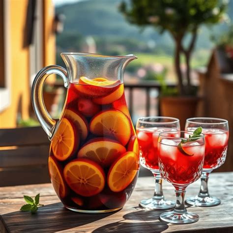 Sangría refrescante