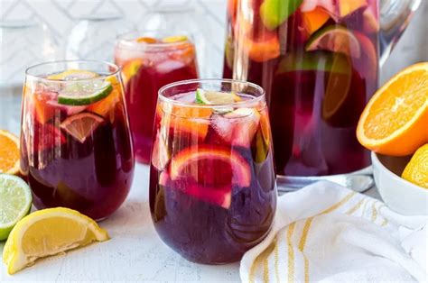 Sangría sin Alcohol con Delavid