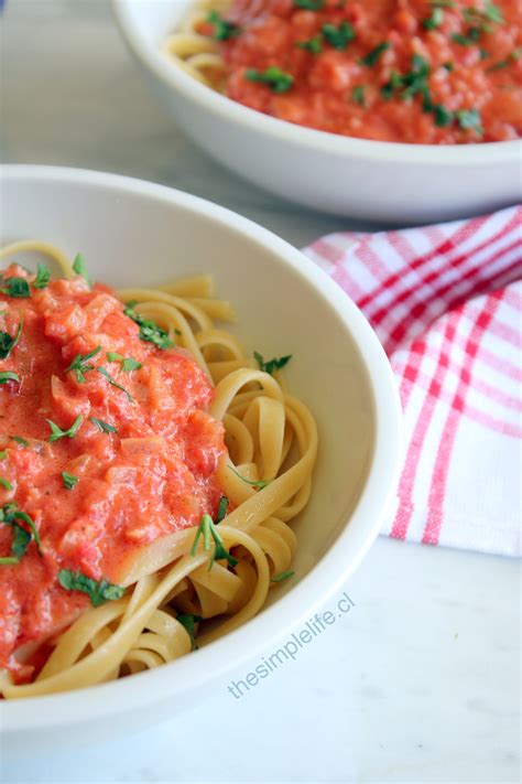 Spaghetti con Salsa de Vodka