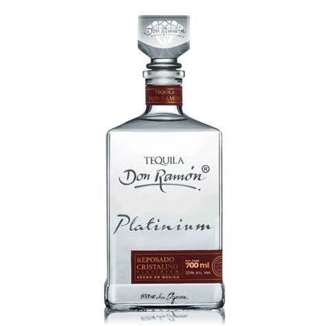 Tequila Don Ramón Platinum Reposado Cristalino