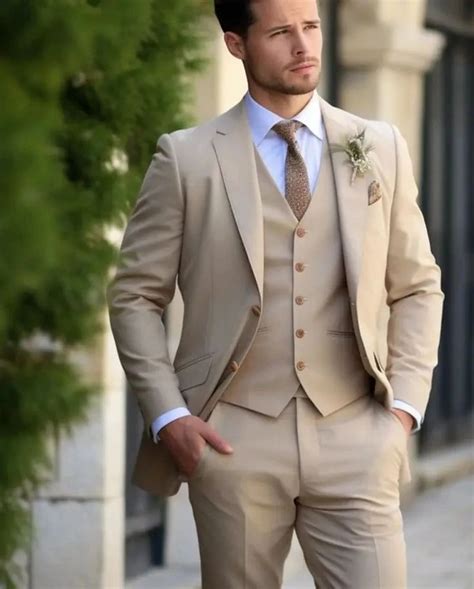 Traje formal color champagne