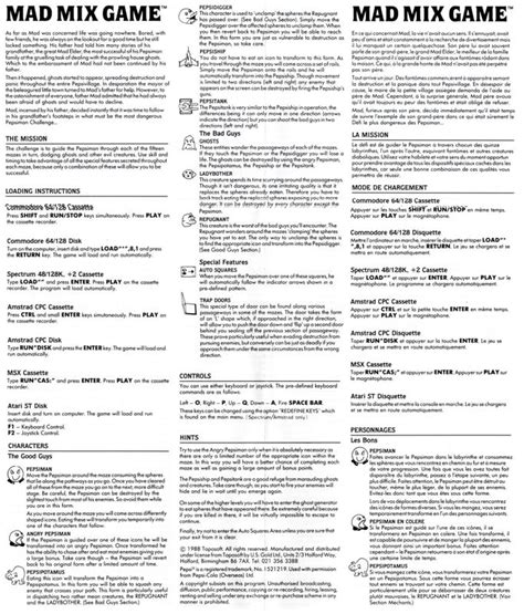Variaciones de Mad Mix