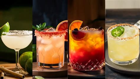 Variedad de cócteles